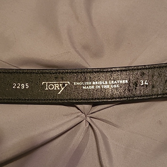 Tory Leather Stirrup Belt sz 34 - Picture 4 of 4